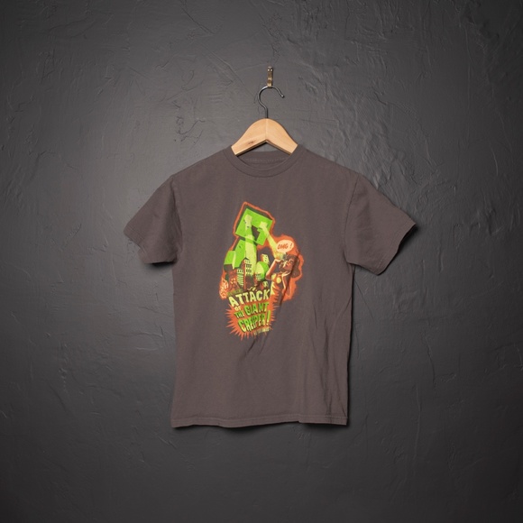 Kids Minecraft Creeper Graphic T-shirt Large - Picture 2 of 3